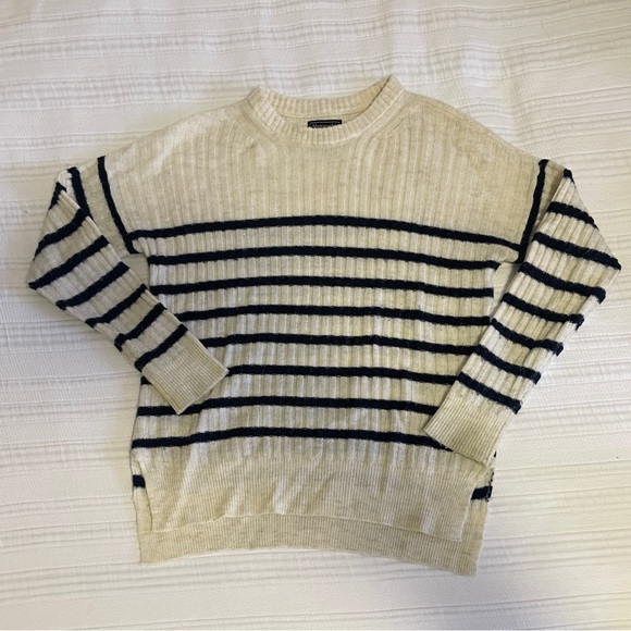 Abercrombie & Fitch Sweaters - A&F Striped Long-Sleeve Sweater